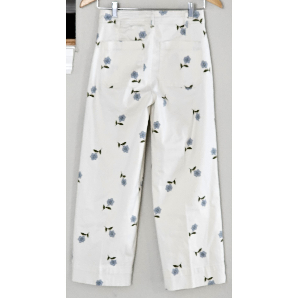 Bagatelle Collection New York Women’s Floral Pants Cottagecore Stretch NWT Sz 2 - Picture 6 of 10